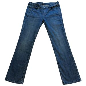 Tommy Bahama Island Straight Leg Dark Wash Medium Rise Denim Jeans - Size 14